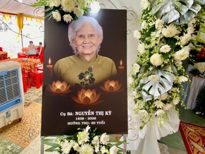 LỄ TANG BÀ NGUYỄN THỊ KỲ