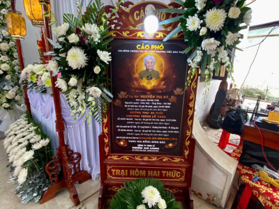 LỄ TANG BÀ NGUYỄN THỊ KỲ
