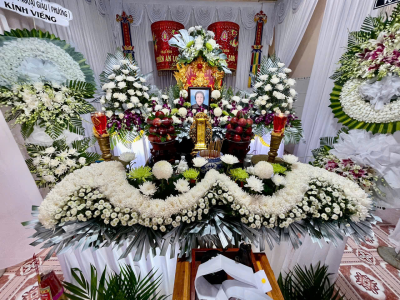 LỄ TANG BÀ NGUYỄN THỊ LƯỢM