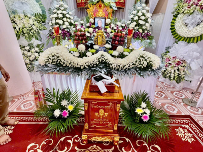 LỄ TANG BÀ NGUYỄN THỊ LƯỢM