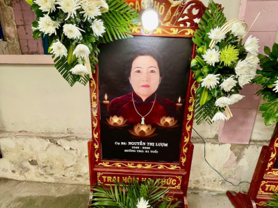 LỄ TANG BÀ NGUYỄN THỊ LƯỢM