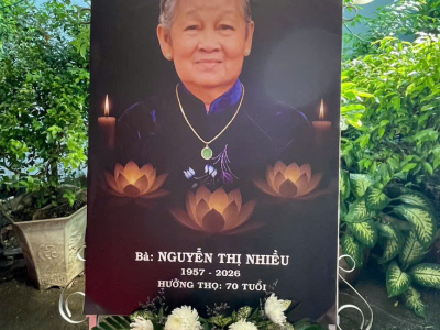 LỄ TANG BÀ NGUYỄN THỊ NHIỀU