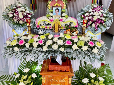LỄ TANG EM NGUYỄN HOÀNG HỒNG ÂN