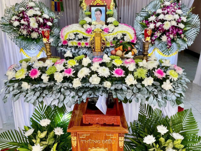 LỄ TANG EM NGUYỄN HOÀNG HỒNG ÂN