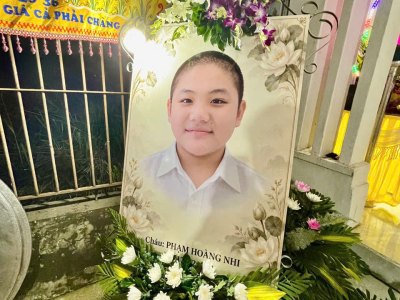 LỄ TANG CHÁU PHẠM HOÀNG NHI