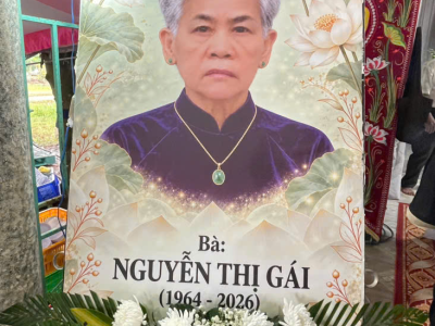 LỄ TANG BÀ NGUYỄN THỊ GÁI