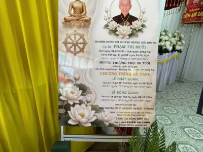LỄ TANG BÀ PHẠM THỊ MƯỜI