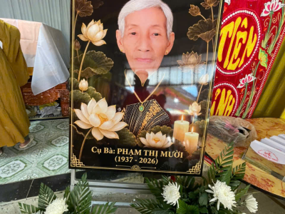 LỄ TANG BÀ PHẠM THỊ MƯỜI