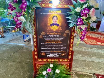 LỄ TANG BÀ PHẠM THỊ THU