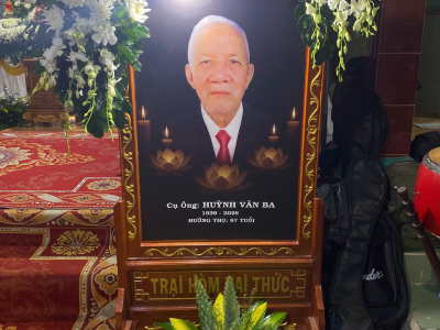 LỄ TANG CỤ HUỲNH VĂN BA