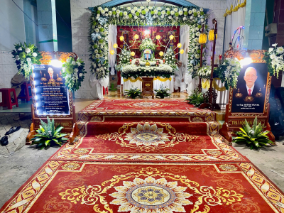 LỄ TANG CỤ HUỲNH VĂN BA