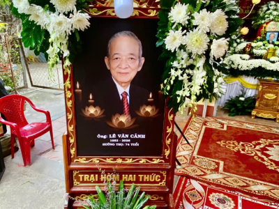 LỄ TANG ÔNG LÊ VĂN CẢNH