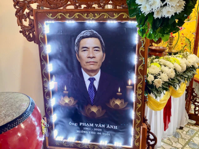 LỄ TANG ÔNG PHẠM VĂN ÁNH
