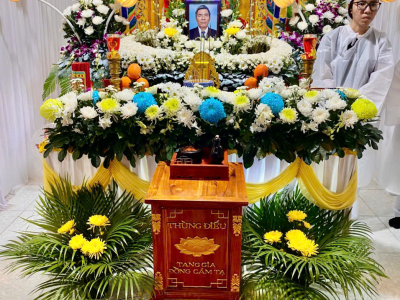LỄ TANG ÔNG PHẠM VĂN ÁNH