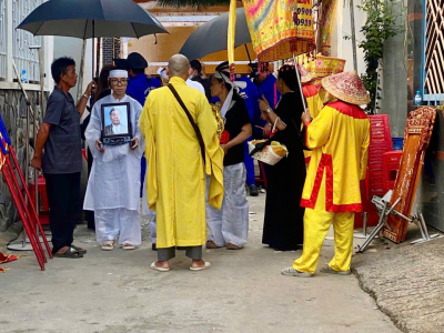 LỄ TANG ÔNG PHẠM VĂN ÁNH