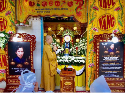 LỄ TANG BÀ NGUYỄN THỊ MỸ LIÊN
