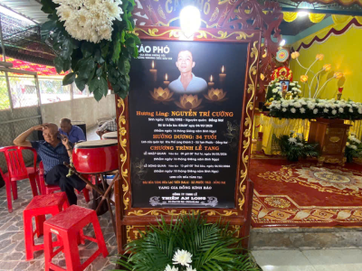 LỄ TANG ANH NGUYỄN TRÍ CƯỜNG
