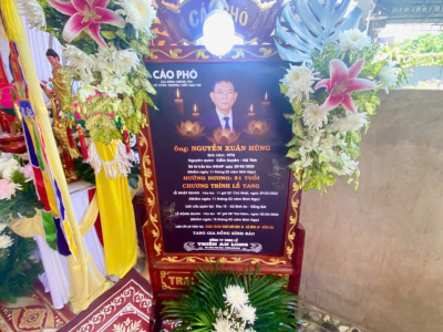 LỄ TANG ÔNG NGUYỄN XUÂN HÙNG