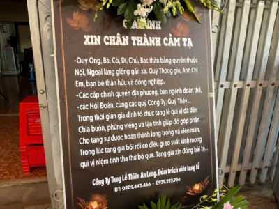 LỄ TANG ÔNG NGUYỄN VĂN TUẤN