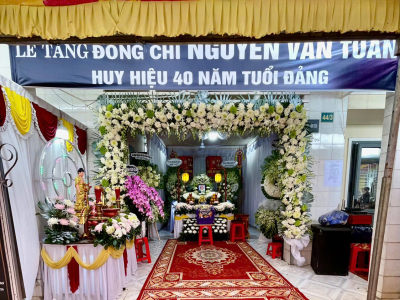 LỄ TANG ÔNG NGUYỄN VĂN TUẤN