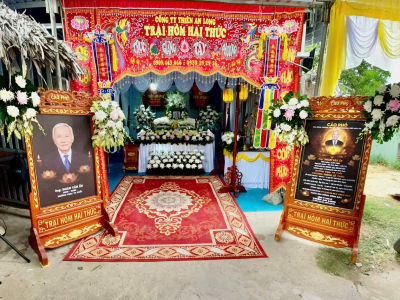 LỄ TANG ÔNG ĐOÀN VĂN ẨN