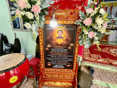 LỄ TANG BÀ HOÀNG THỊ TÂM