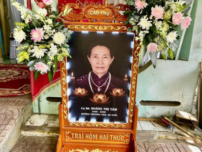 LỄ TANG BÀ HOÀNG THỊ TÂM