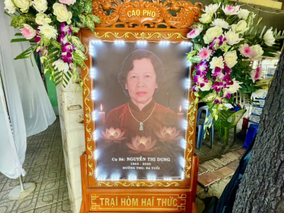LỄ TANG BÀ NGUYỄN THỊ DUNG