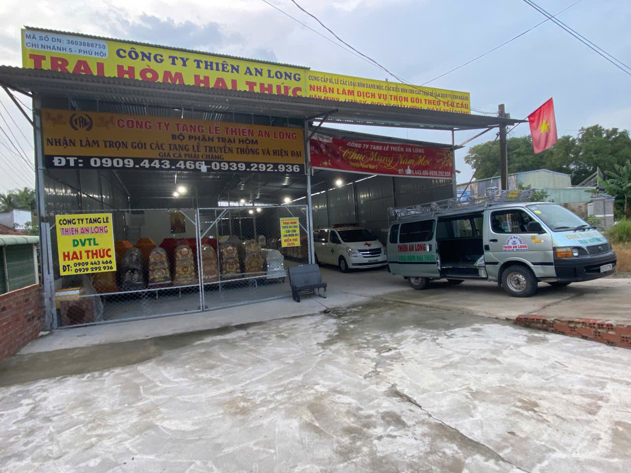 Hệ thống xe tang dịch vụ trọn gói